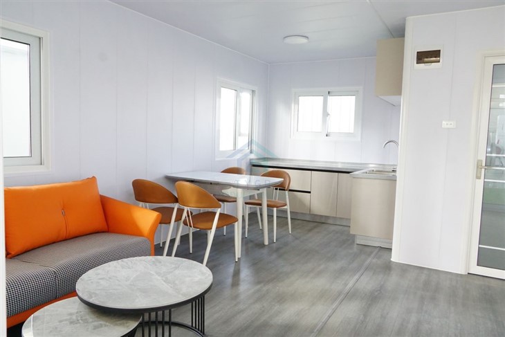 20ft Assembled Two Bedroom Prefab Expandable Container Homes