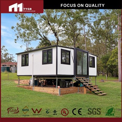 Rumah kontena yang diperkembangkan dengan prefabrictaed 20ft yang dipasang